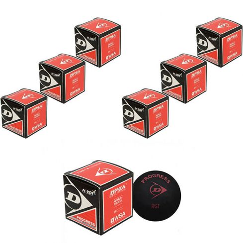 Dunlop Squashball (6x) progress (rode stip)