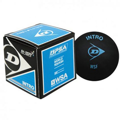 Dunlop Squashball (6x) Intro (blauwe stip)