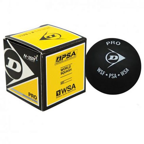 Dunlop Squashball (3x) Pro (dubbele gele stip)